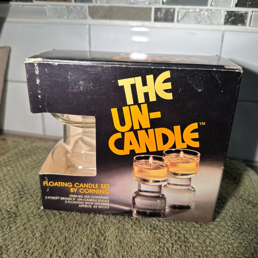 Corning “The Un-Candle” Brand New in Box